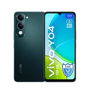 Celular Vivo Y04 4GB / 128GB Negro + Audífonos