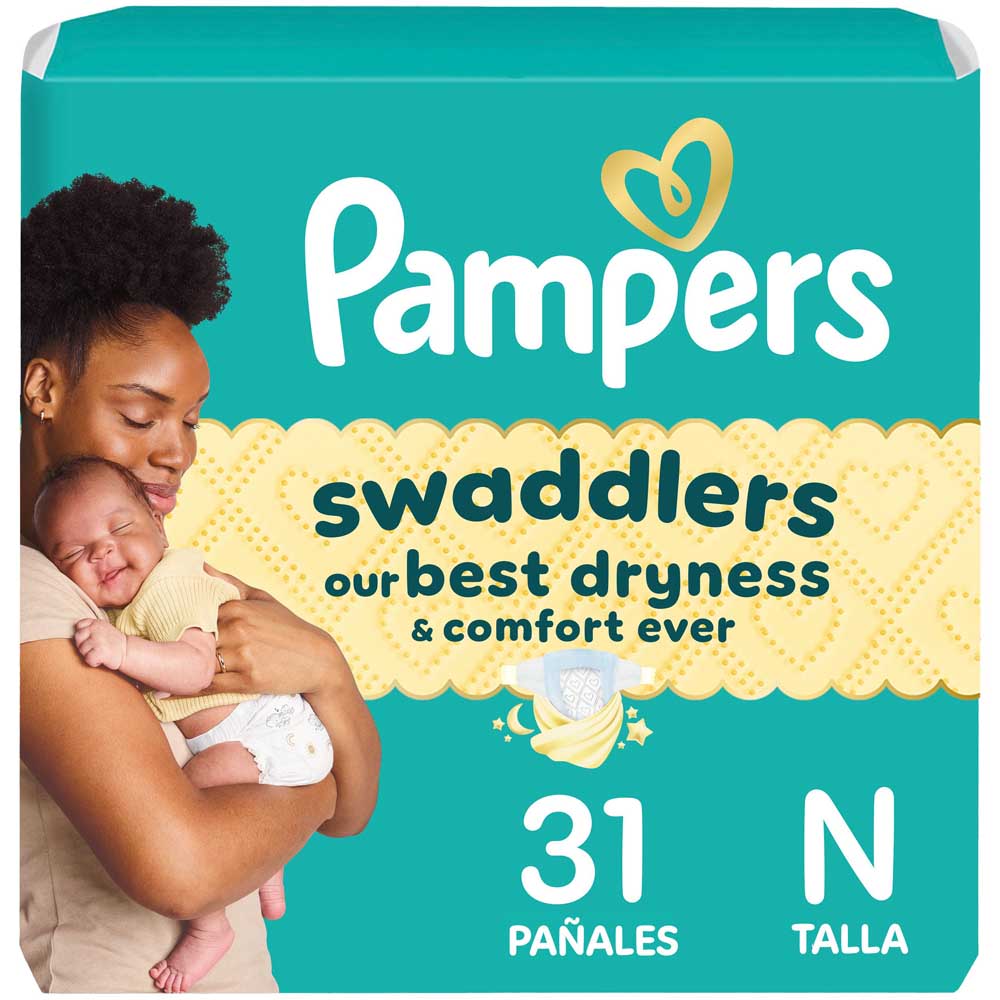 Pañales Pampers Swaddlers Talla P (4-6 kg) 31U