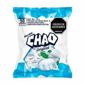 Menta Chao Original Bolsa 50Und 175g