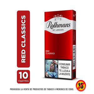 Rothmans Cigarrillo Rojo x20