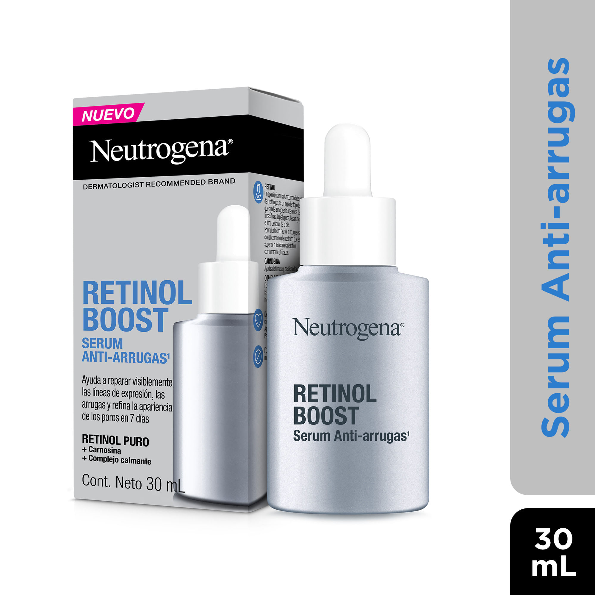 Serum Neutrogena Anti-arrugas Retinor Boost 30ml