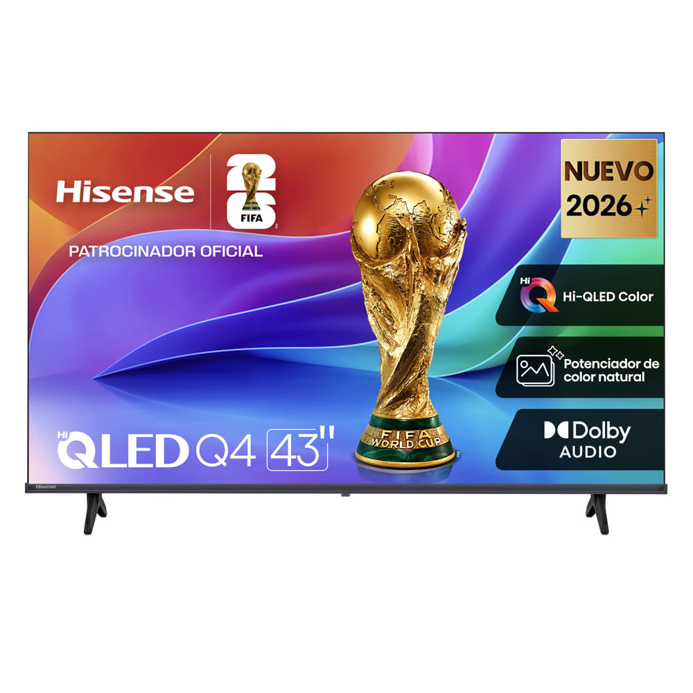 Smart TV QLED FHD 43" HISENSE 43Q4SV