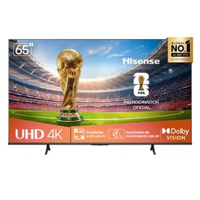 Televisor Hisense 65" UHD 4K 65" Smart TV 65A6NV