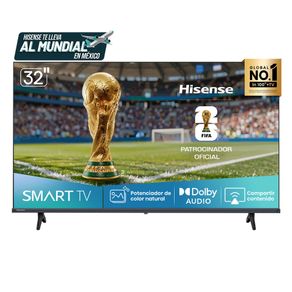 Televisor Hisense HD 32" Smart Negro 32A4NV