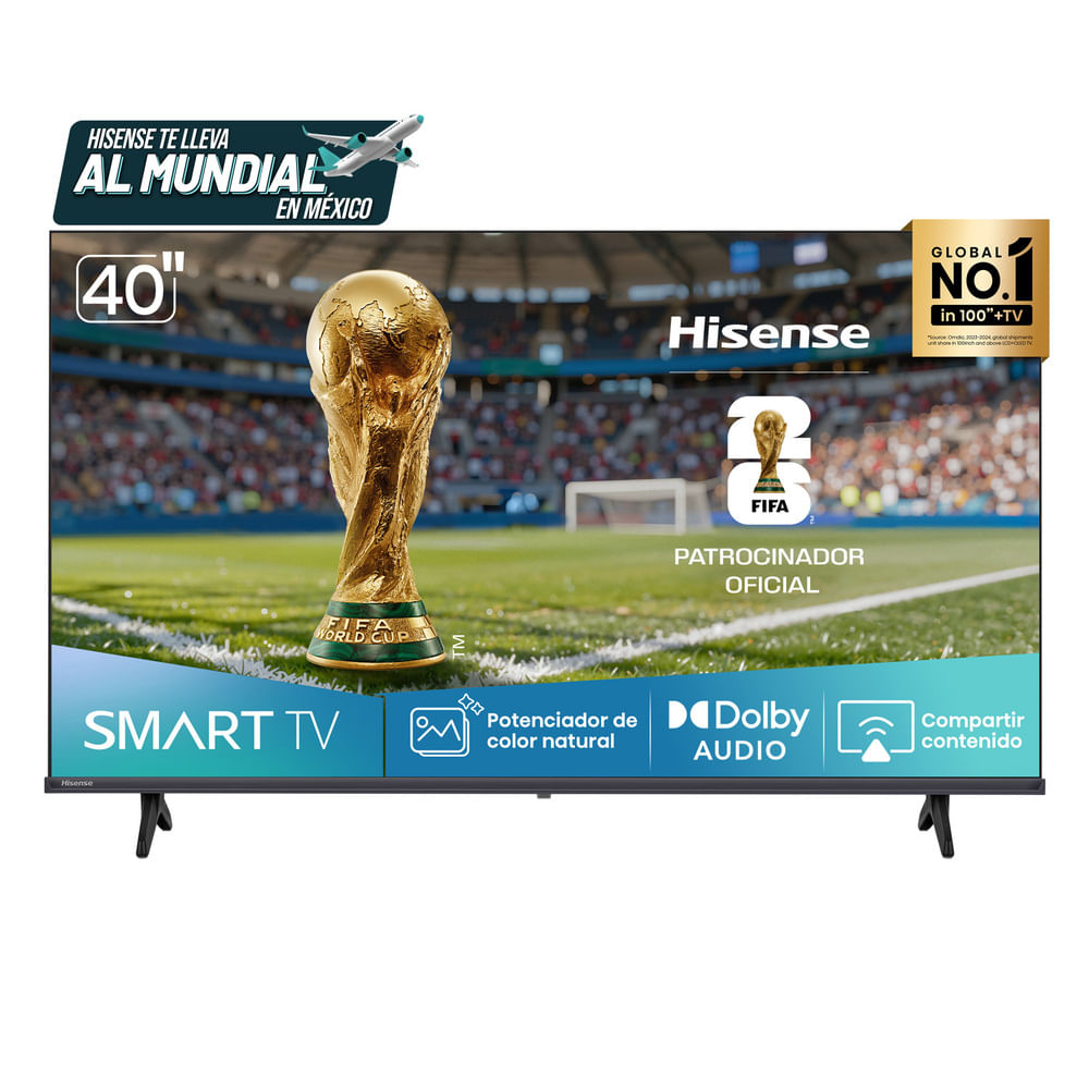 Televisor Hisense 40” FHD Smart TV 40A4NV