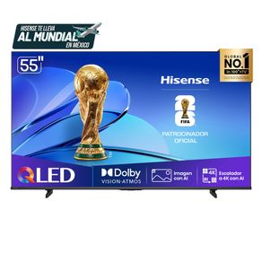 Televisor Hisense 55” QLED 4K Smart TV 55Q6QV