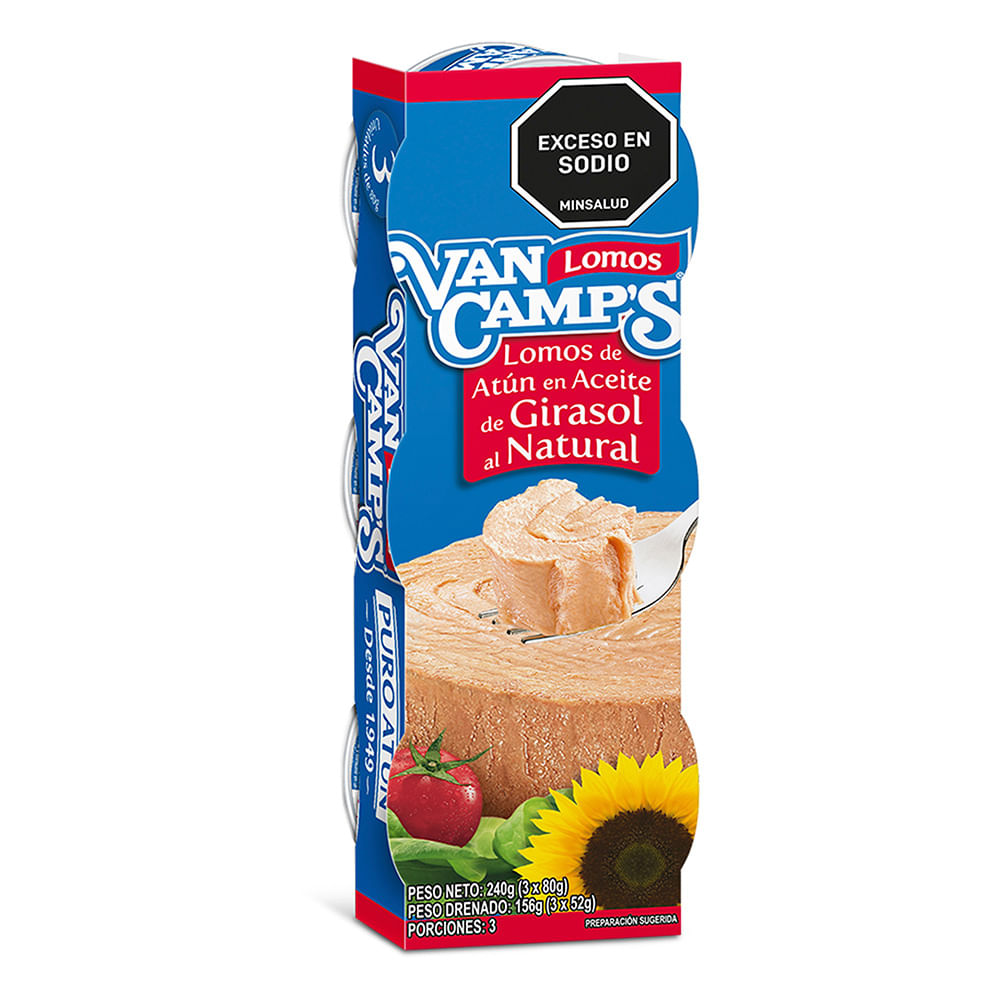 Atún Baby En Aceite x 3und. x 80g Van Camps