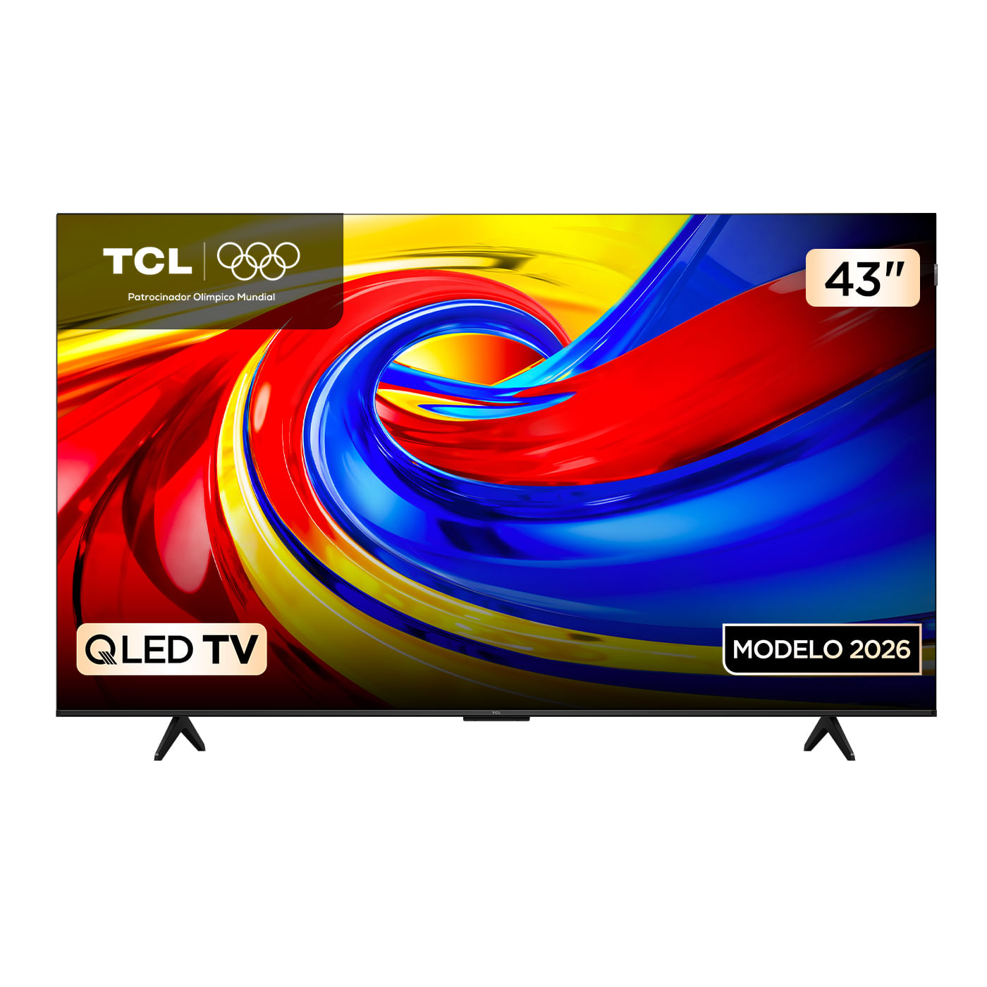 Televisor TCL 43" Pulgadas QLED 4K UHD 43P7L