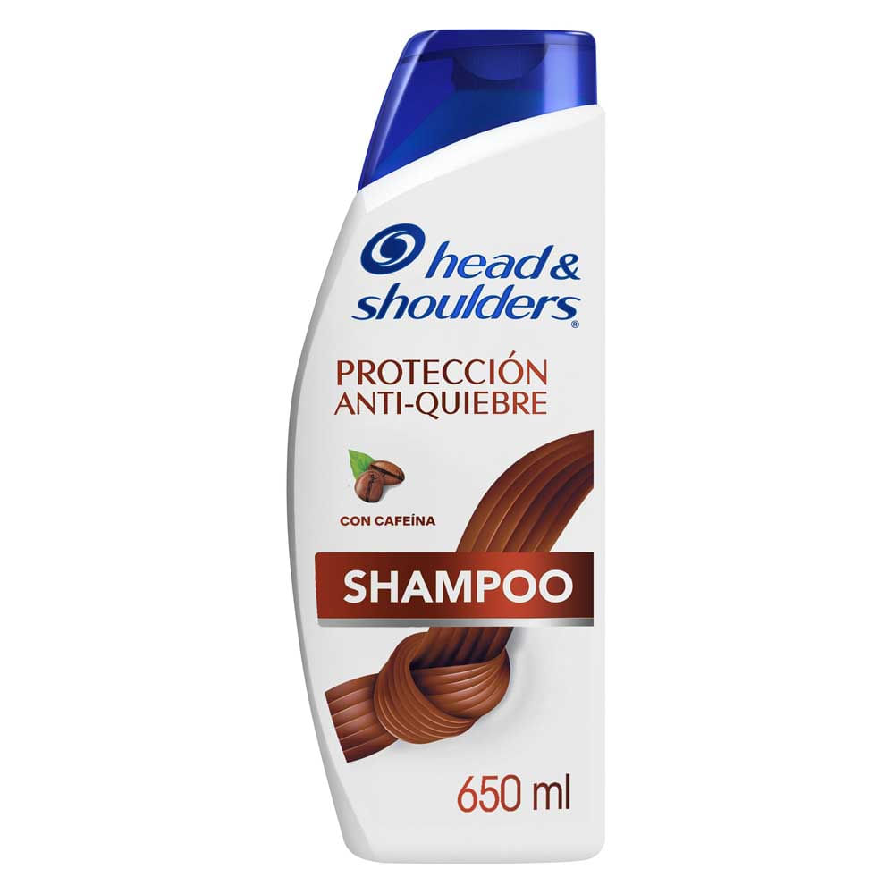Shampoo Head Shoulders Proteccion Caida con Cafeina Control Caspa 650 ml