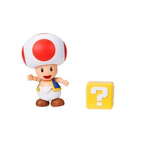 Figura Coleccionable Toad 4" Serie 43 Mario Bros Oficial Nintendo