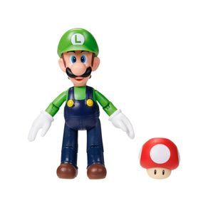 Figura Coleccionable Luigi 4" Serie 43 Mario Bros Oficial Nintendo