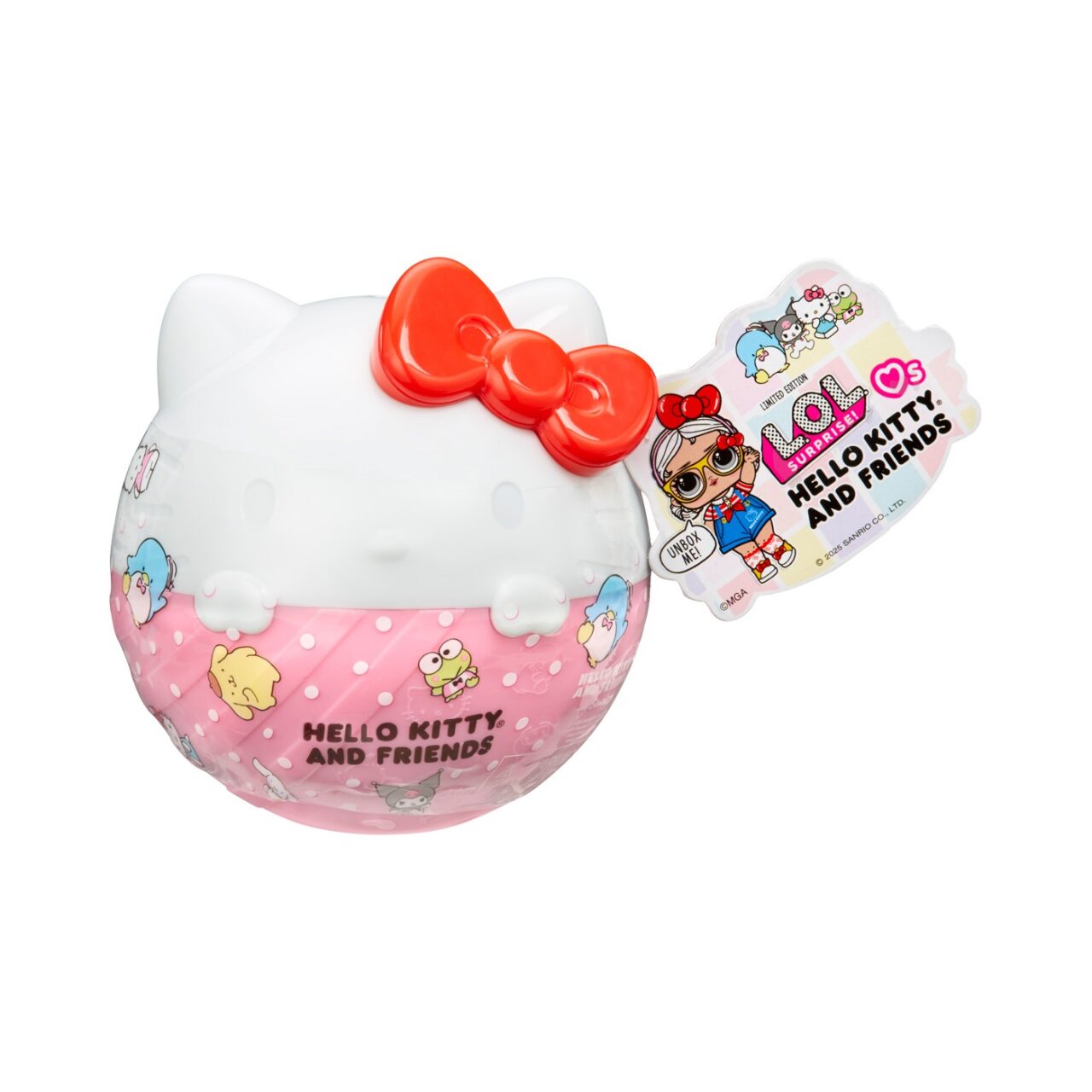 Muñeca Sorpresa LOL Surprise Colección Loves Hello Kitty y sus Amigos
