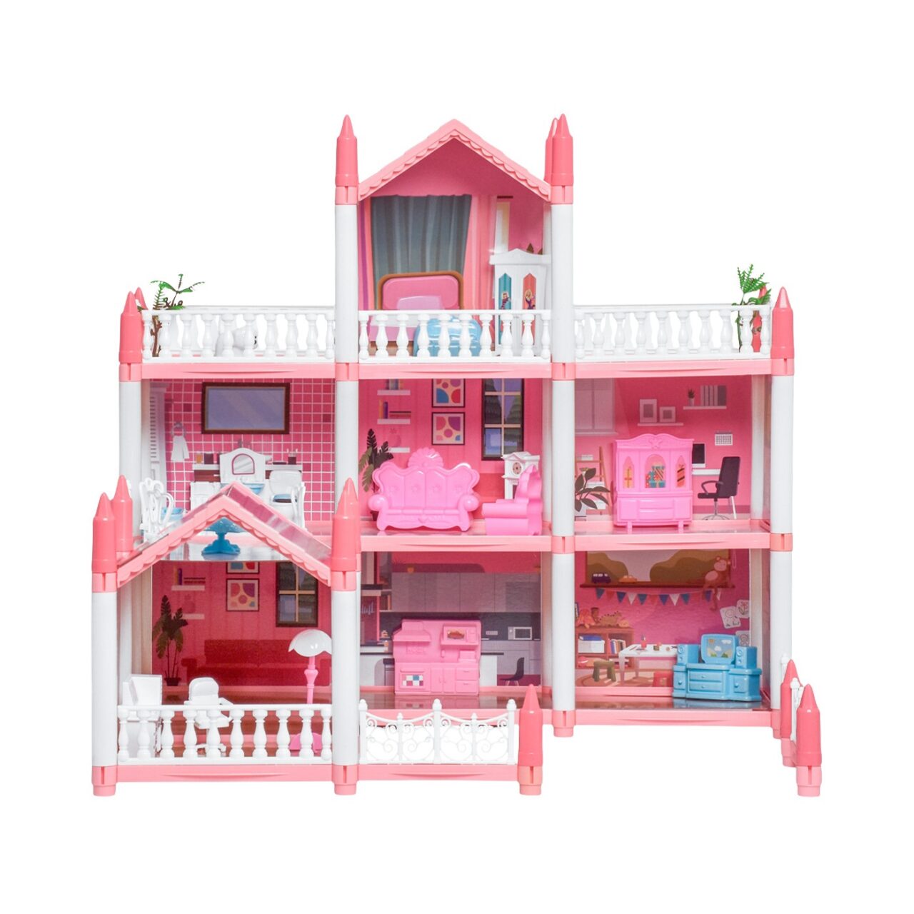Casa de Muñecas 6 Habitaciones Dream Girl