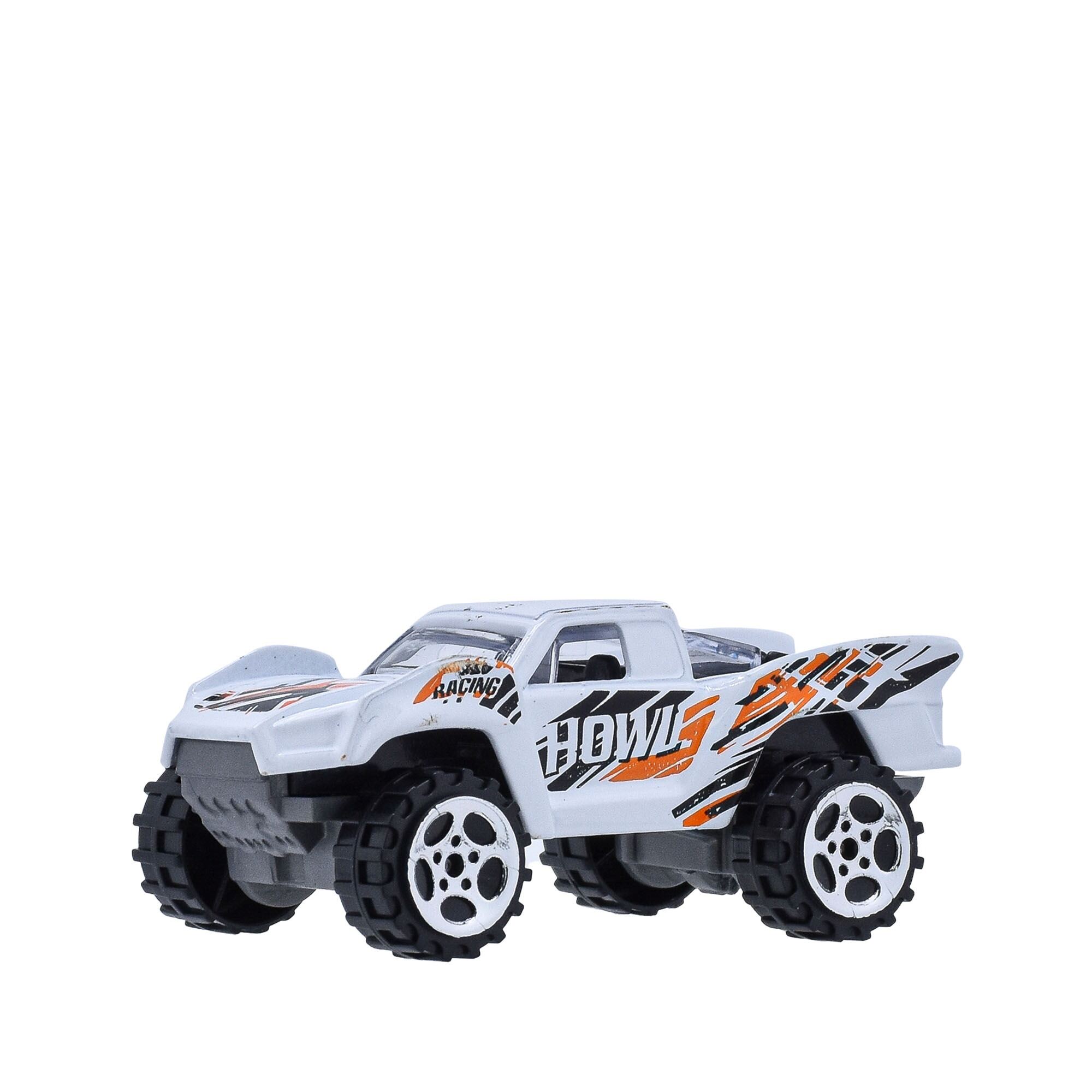 Carro Coleccionable Die Cast Blanco Warrior Fast Road