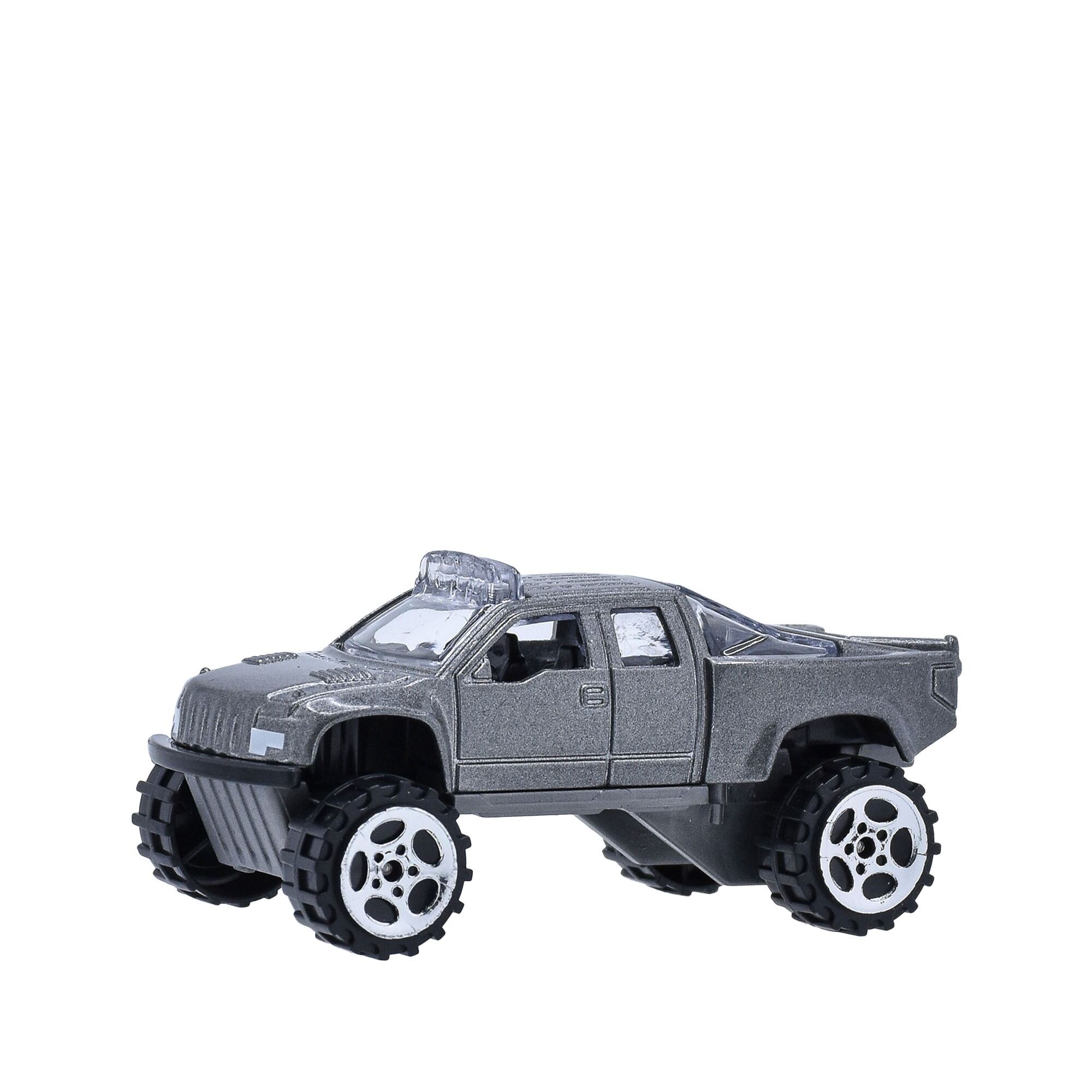 Carro Coleccionable Die Cast Gris Beast Fast Road