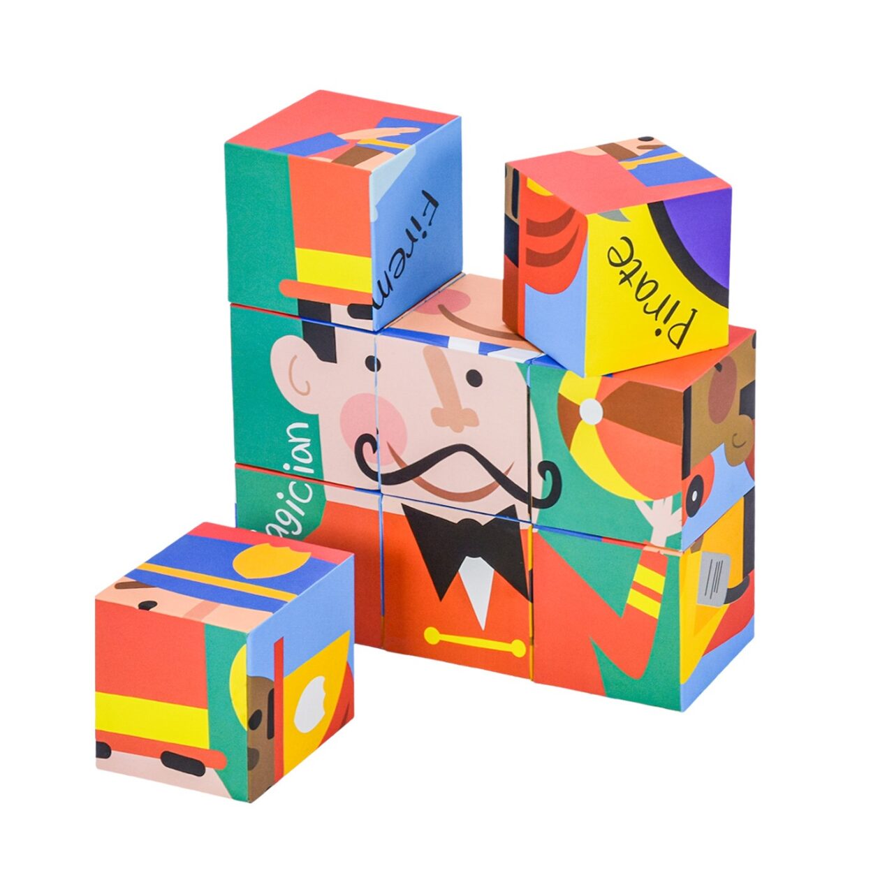 Rompecabezas de Bloques Profesiones para Niños Fun For Kids