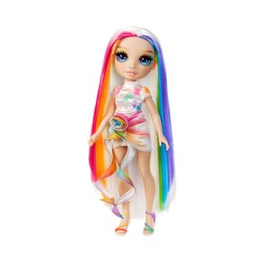 Muñeca Rainbow High Amaya Cabello Mágico con Acuarelas Lavables y Accesorios