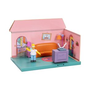 Playset Casa de Los Simpsons Coleccionable a Escala