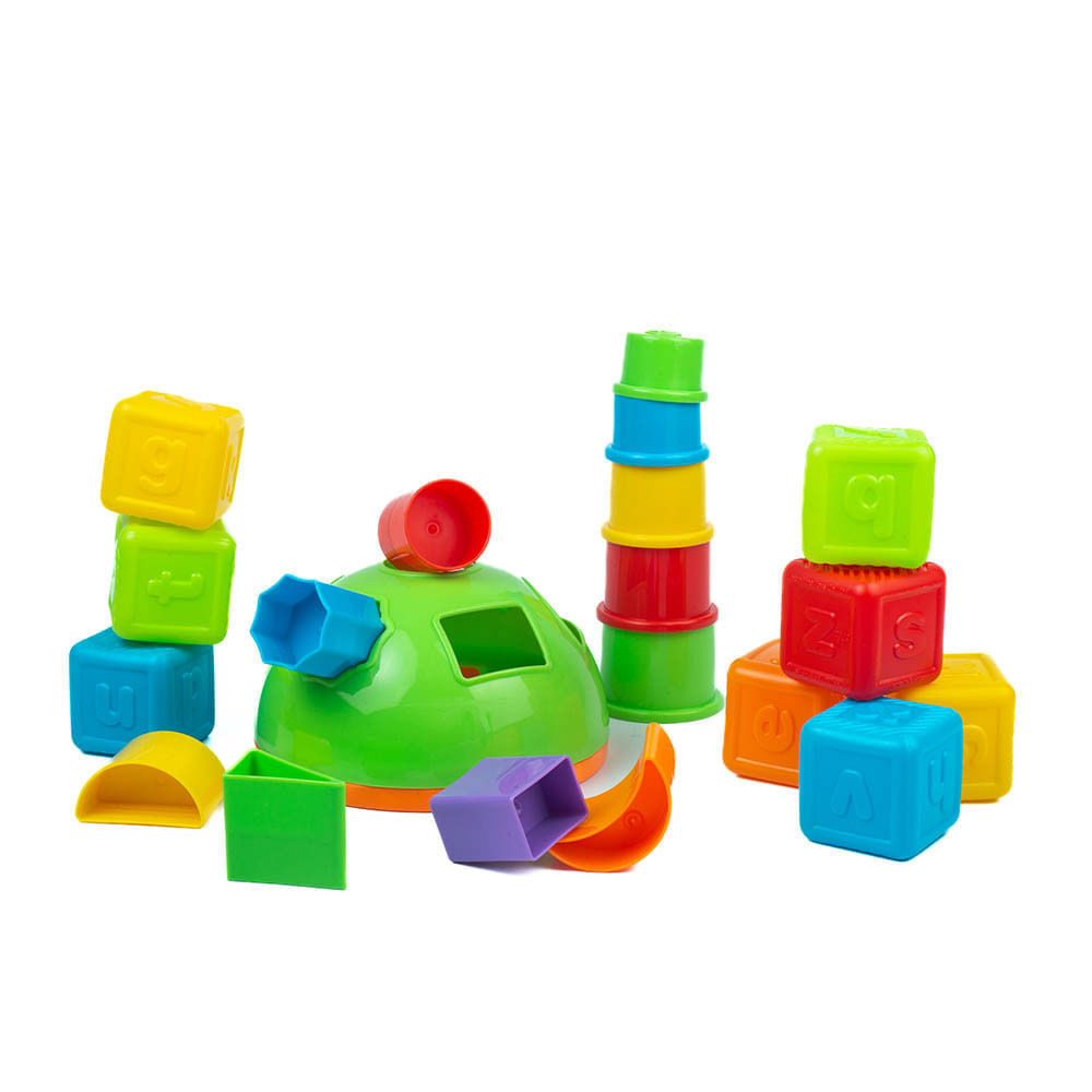 Juguete Montessori 3 en 1 para Bebés Actividades Educativas