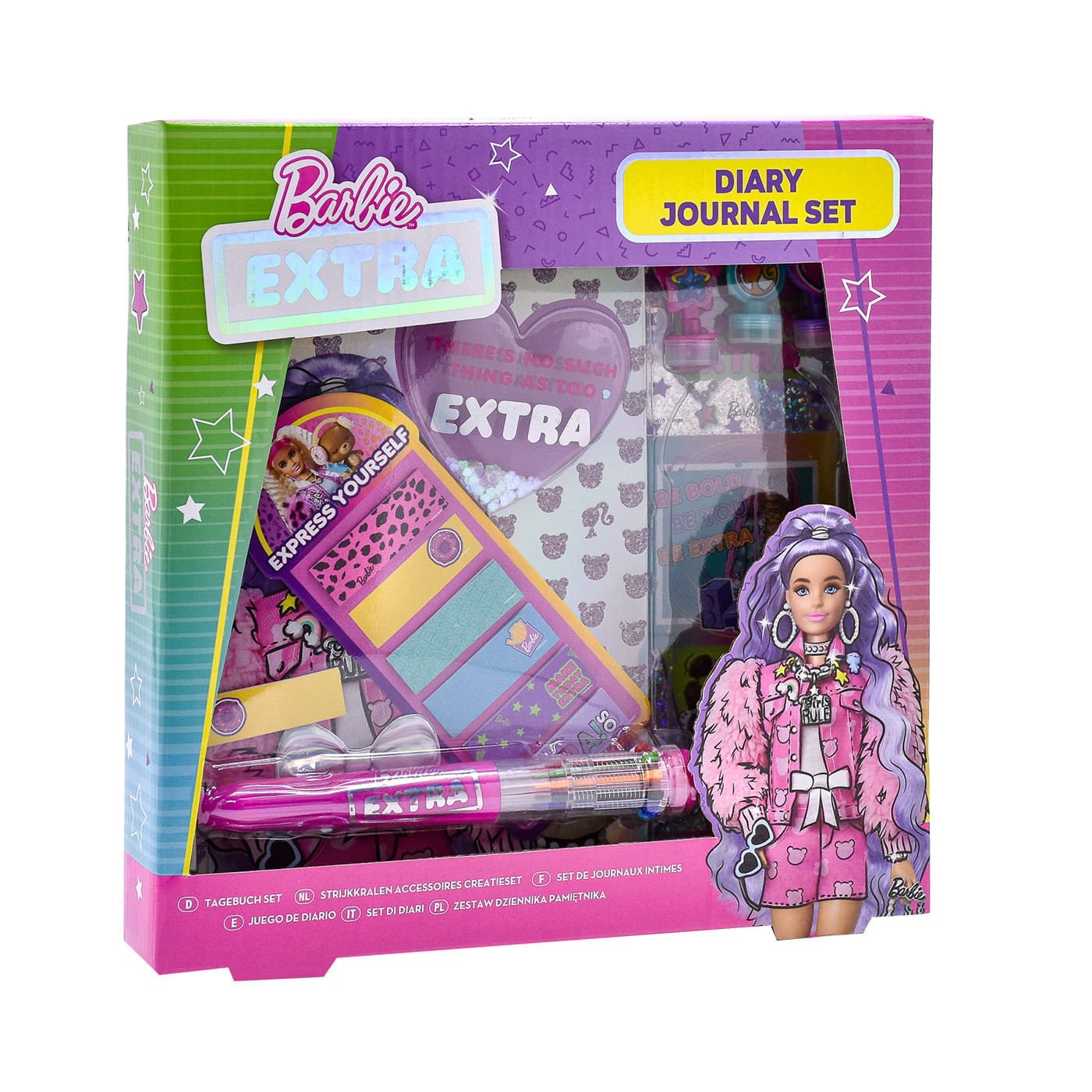Set Diario y Accesorios Barbie Secretos y Creatividad