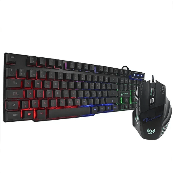 Combo Usb Teclado y Mouse Gamer T. Gt300c
