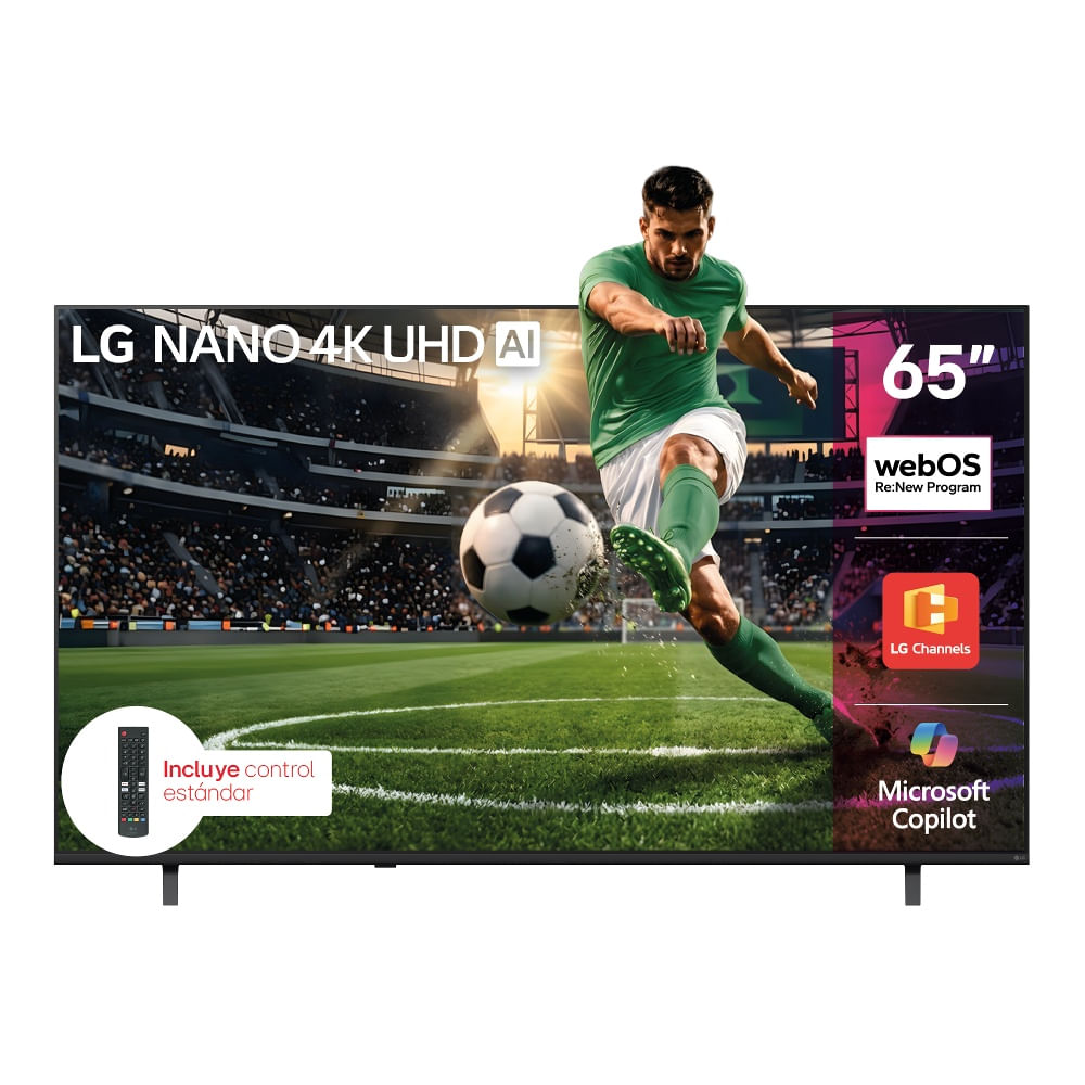Smart TV 4K Ultra HD 65" LG 65NU850BPSA