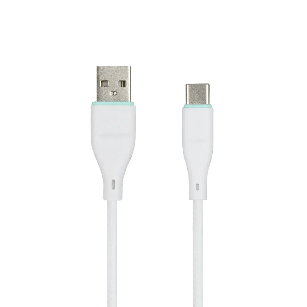 Cable Usb A Tipo C 1m Jal 06 Jaltech blanco