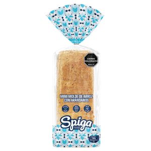Pan Spiga Foods Mini Molde Arroz Arándanos 380g
