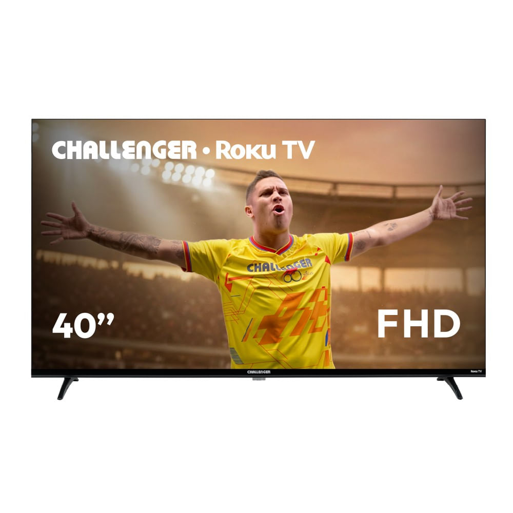 Televisor Challenger 40" LED FHD T2 ROKU 40KR14