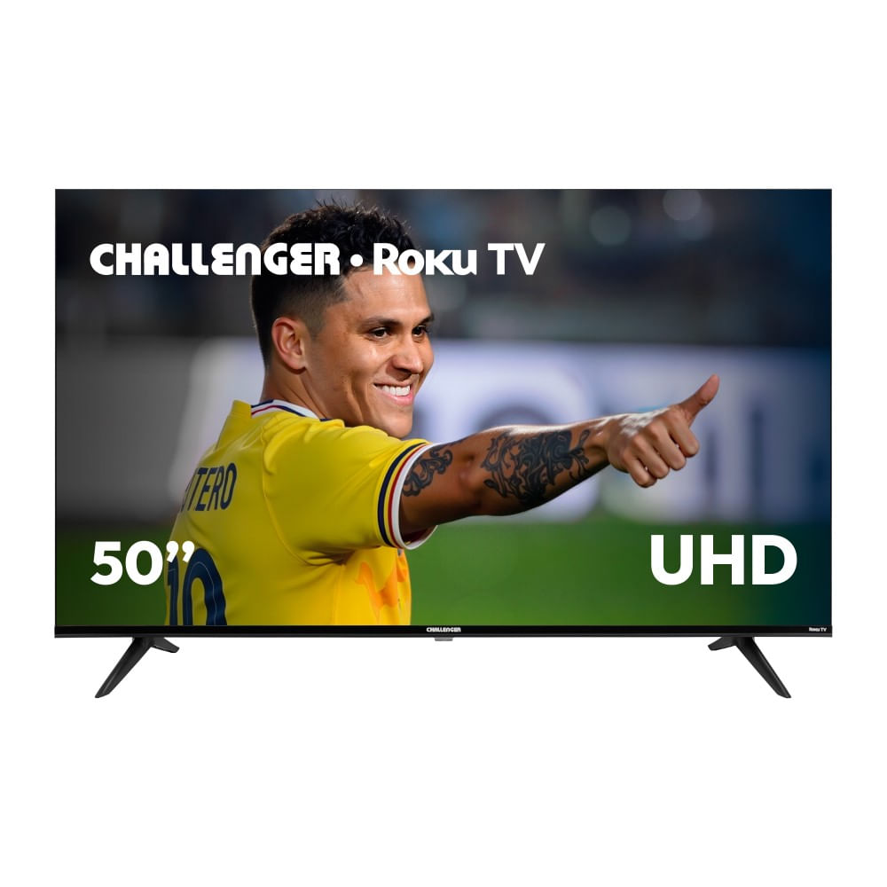 Televisor Challenger 50" LED UHD T2 ROKU 50KR15