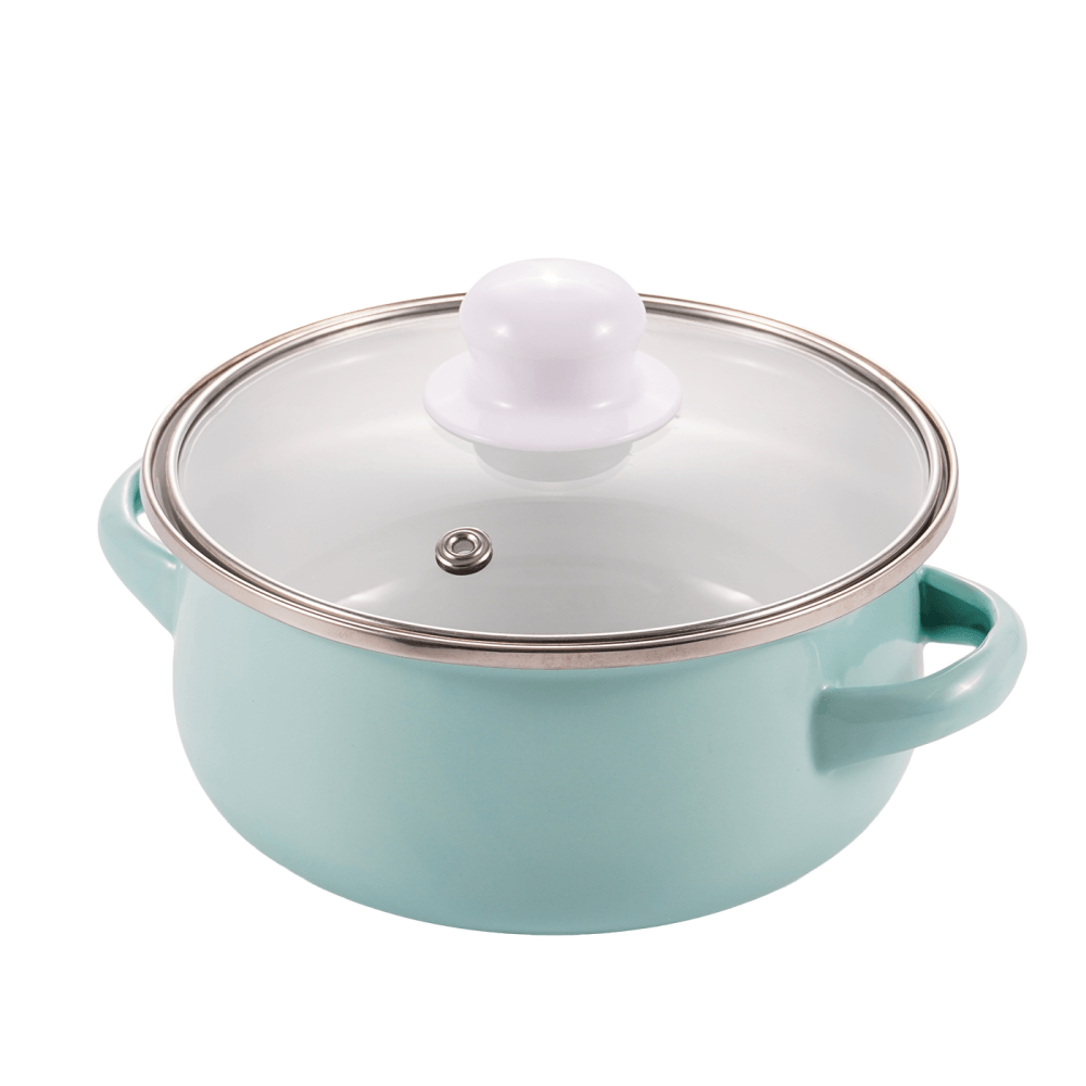 Olla Peltre Universal Atelier 16 cm + Tapa de Vidrio