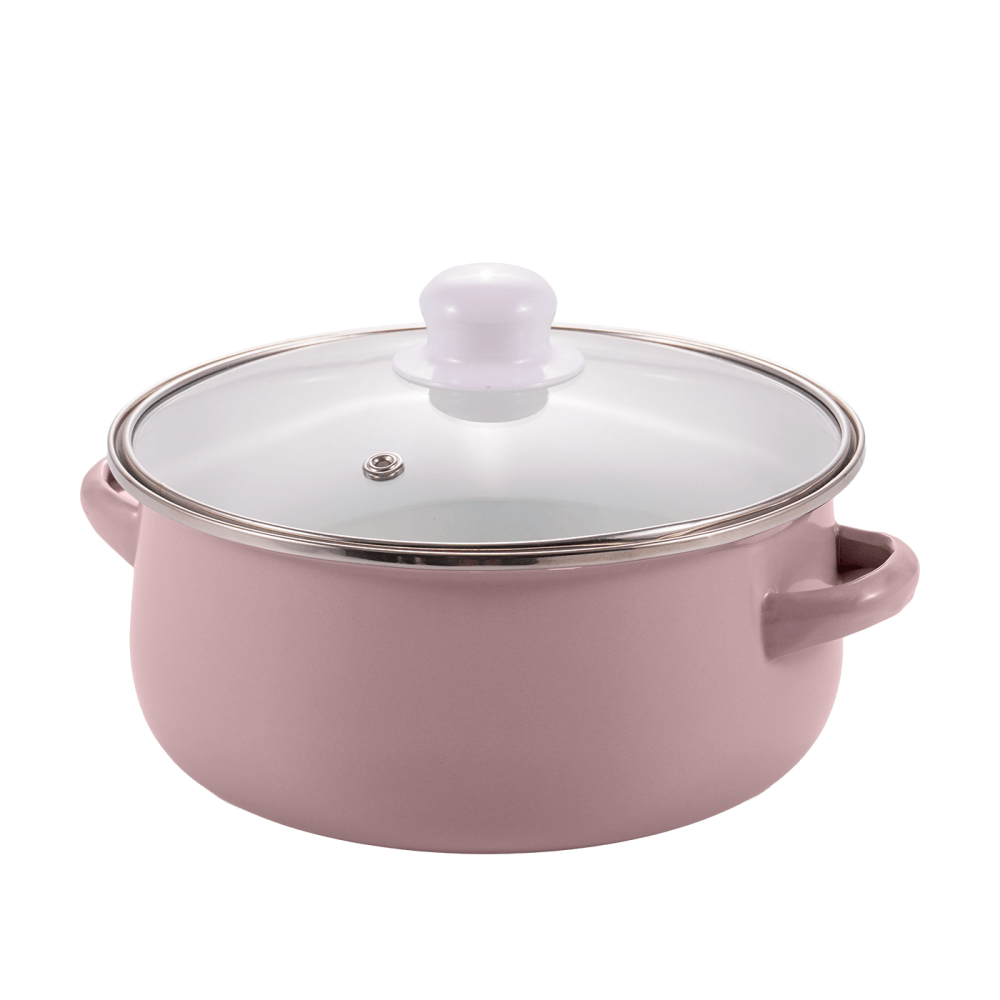Olla Peltre Universal Atelier 18 cm + Tapa de Vidrio