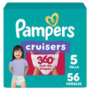 Pañales Pampers pants cruisers 360 talla 5 x56und