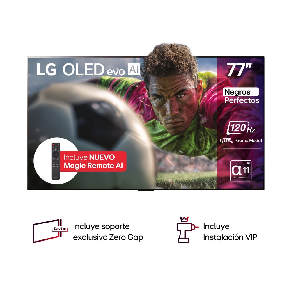 Smart TV Oled UHD 4K 77" LG OLED77G5PSA.AWC
