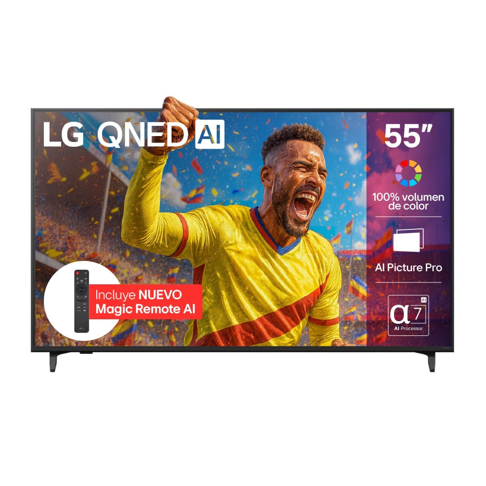 Smart TV QNED  UHD 4K 55" LG 55QNED70ASA.AWC