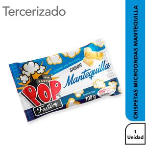 Crispetas Popfactory Microondas Mantequilla 100g