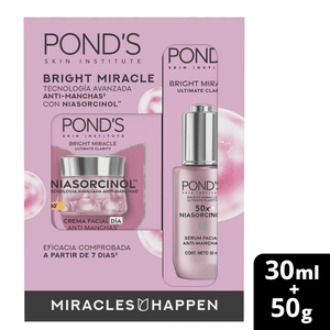 Crema Facial Ponds Anti manchas Niasorcinol 30ml + 50g