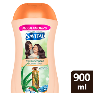 Shampoo Savital Elixir Romaro 900ml