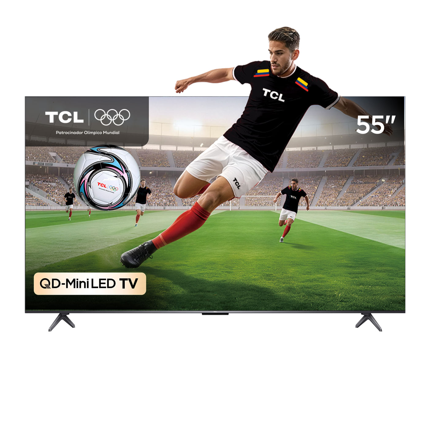Smart Smart TV TCL 55" 55C6K QD MiniLD 4K UHD