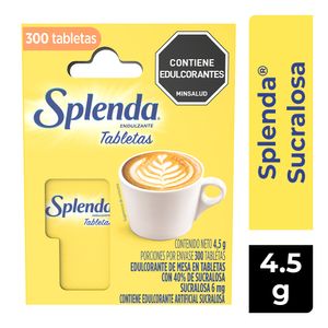 Endulzante Splenda 300 tabletas x4.5g