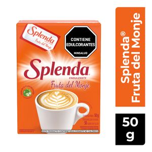 Endulzante Splenda fruta del monje 50 sobres x1g c-u