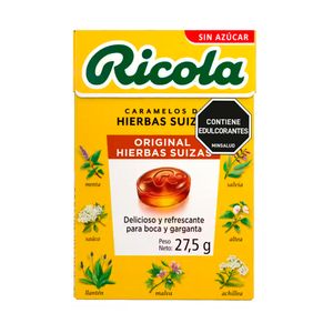 Caramelos Ricola hierbas suizas x27 5g
