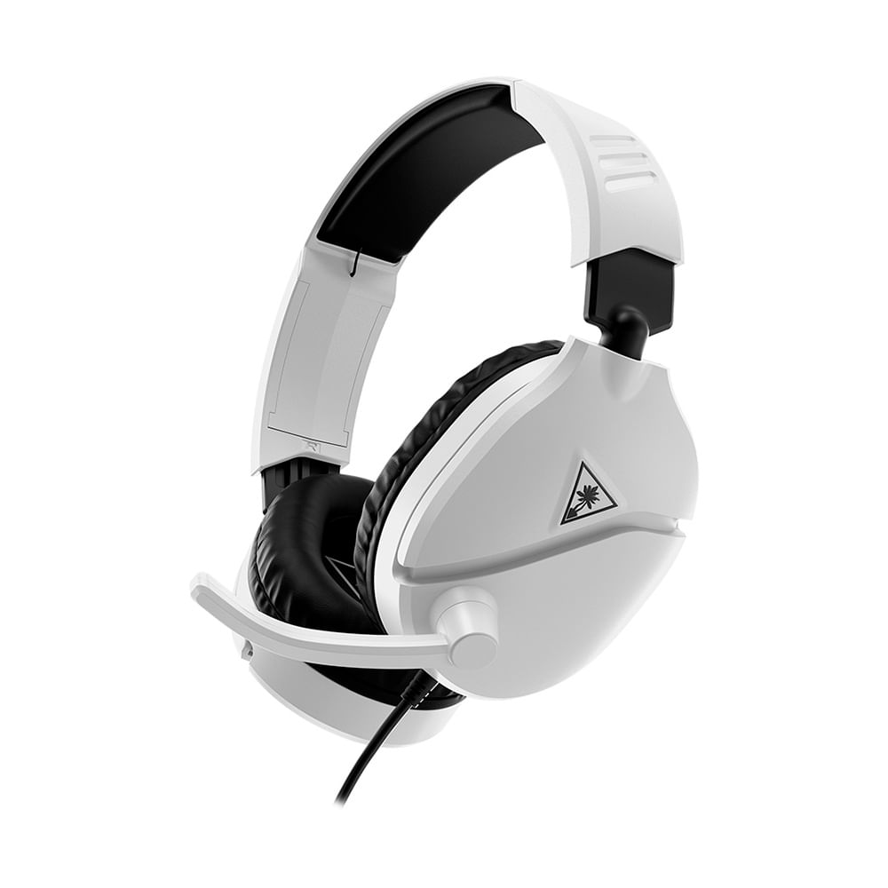 Diadema TURTLE BEACH Over Ear Gaming Alámbrica Recon 70 Multiplataforma Blanca
