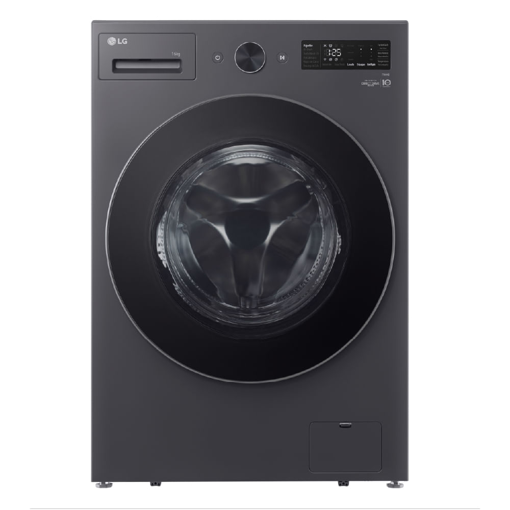 Lavadora LG 16kg/35lb WO16EGNTS6P Carga Front Gris