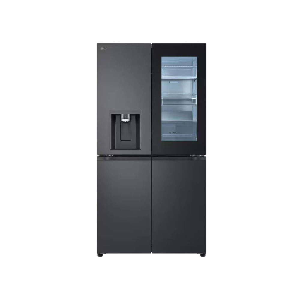 Nevecón LG Europeo 642lt GM92SXV Negro Dispensador