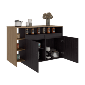 Barra de cocina Bari 2 90X140X65 RTA Wengue Fresno ZF