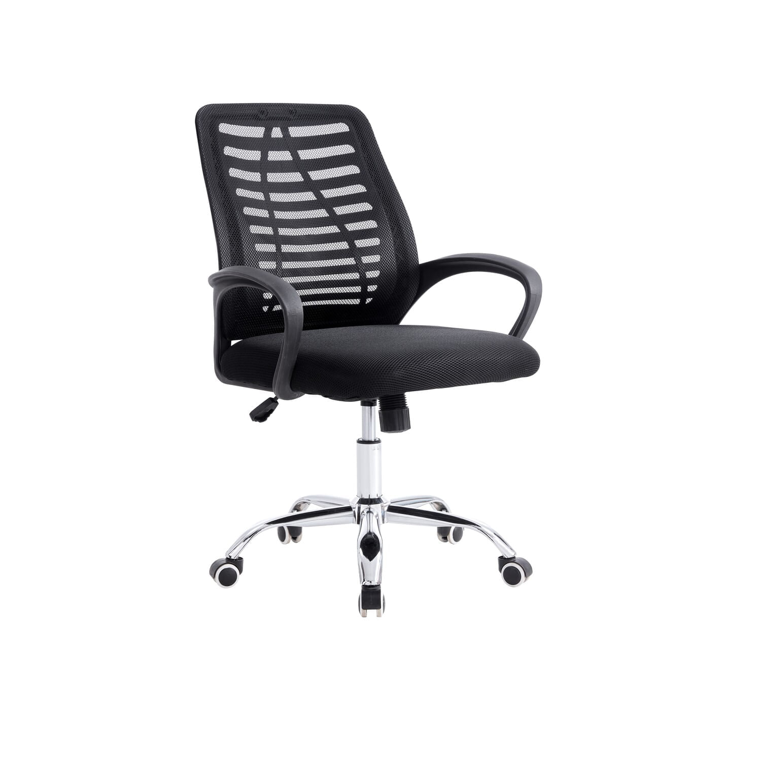 Silla Oficina con Brazos Liz BM-806 99X61X58 Rta Negro