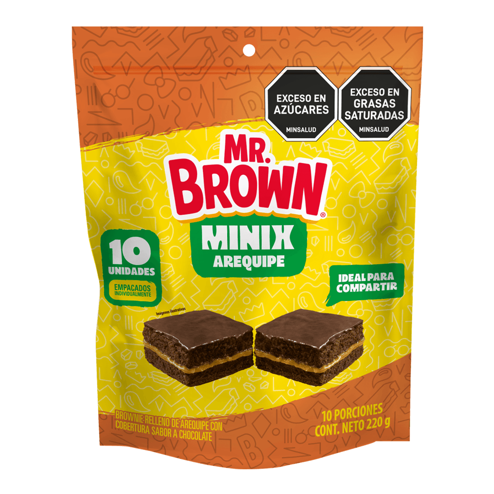 Minix Brownie Arequipe Mr Brown 220g