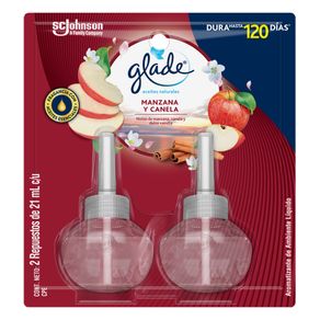 Ambientador Glade aceites naturales lavanda y aloe x3und x63ml