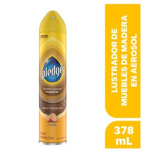 Lustrador de Muebles Pledge Brillo y Protección Naranja 378 ml